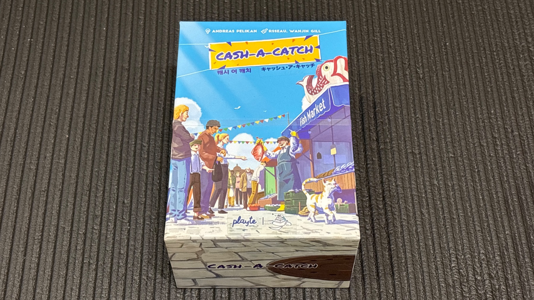 キャッシュ・ア・キャッチ：多言語版、名古屋のボードゲーム