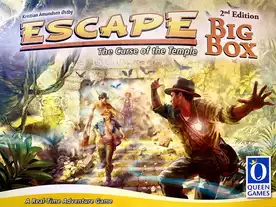 エスケープ：ビッグボックス セカンドエディション （Escape: The Curse of the Temple – Big Box Second  Edition）のボードゲーム情報 | ボードゲームベア (ボドゲベア)