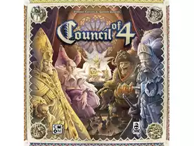 4つの評議会：第二版（Council of 4: Second edition）のボードゲーム 