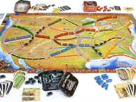 チケットトゥライド：10周年記念版 多言語版（Ticket to Ride: 10th Anniversary）のボードゲーム情報 |  ボードゲームベア (ボドゲベア)