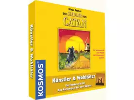 カタンの開拓者たち：カードゲーム 芸術家と慈善家（Catan Card Game: Artisans & Benefactors）のボードゲーム情報  | ボードゲームベア (ボドゲベア)