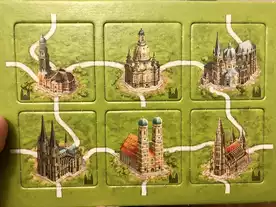 カルカソンヌ：ドイツの大聖堂（Carcassonne: German Cathedrals）の 