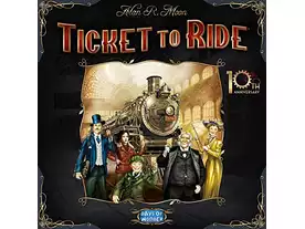 チケットトゥライド：10周年記念版 多言語版（Ticket to Ride: 10th Anniversary）のボードゲーム情報 | ボードゲームベア  (ボドゲベア)