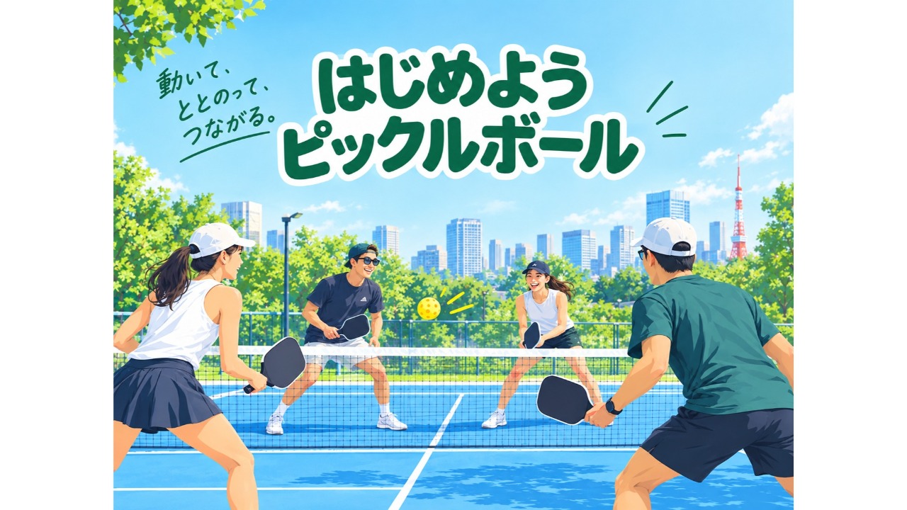 20代・30代限定のピックルボール＠明治公園の関連画像（イベント案内）